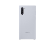Samsung Silicone Cover do Galaxy Note 10 srebrny - 508383 - zdjęcie 1